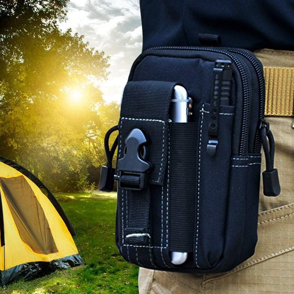 Edc Carry Belt - Bolsa tática molle para cinto, bolsa
