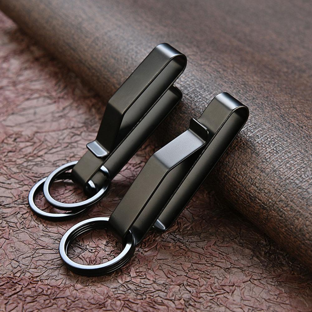 Edc Carry Belt - Mosquetão de Aço para Cinto, Chaveiro,