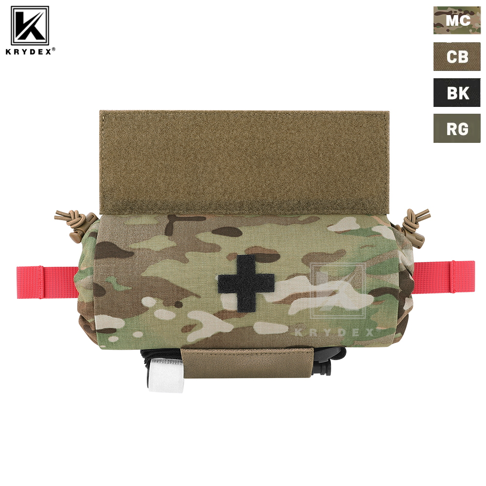Edc Carry Case - Krydex tático primeiros socorros trauma bolsa
