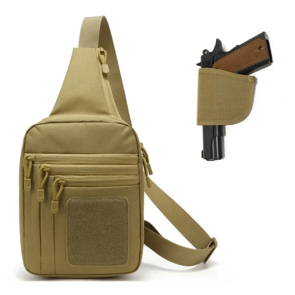 Edc Carry Pistols - Novo saco de peito tático coldre
