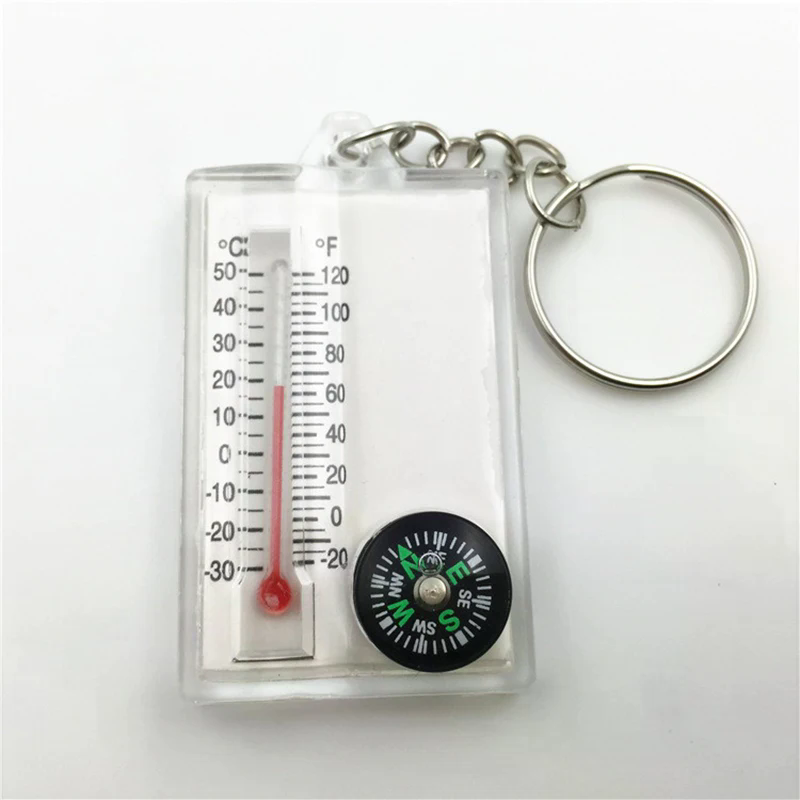 Compass Keychain Mini - Fivela de montanhismo ao ar livre