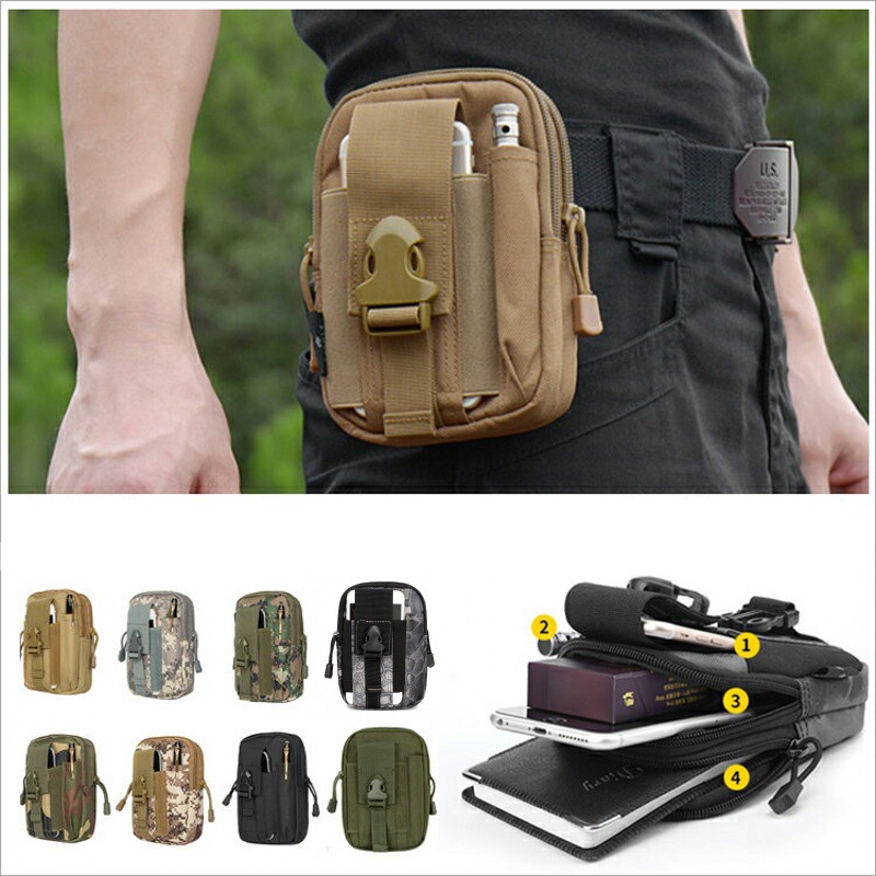 Edc Carry Box - Pequena molle bolsa pacote de cintura