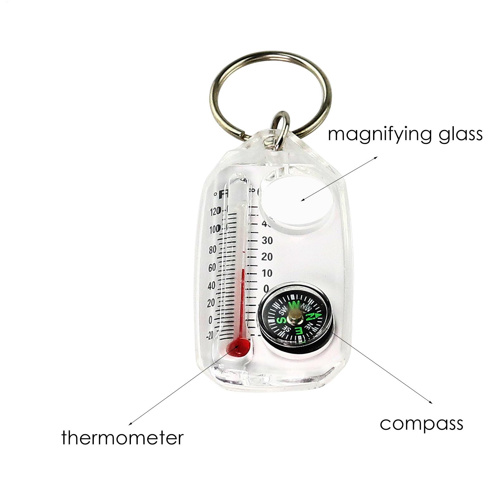 Bússola Multifuncional Mini pa - Compass Keychain Mini avaliação e preço