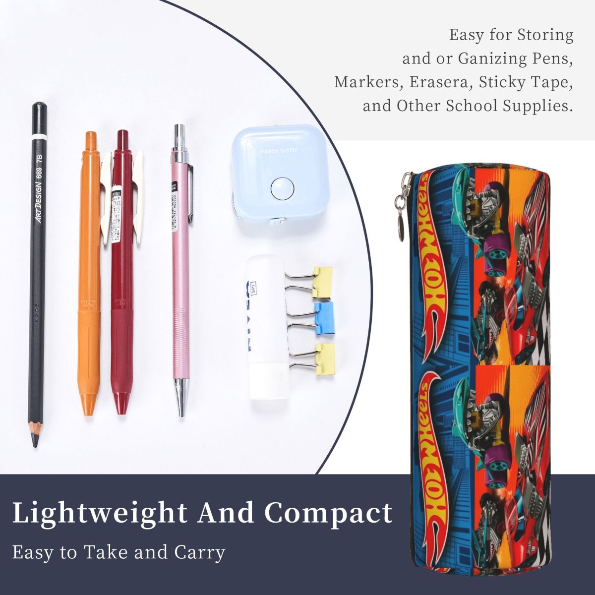 Estojo de Lápis Hot Wheels par - Edc Carry Pen avaliação e preço