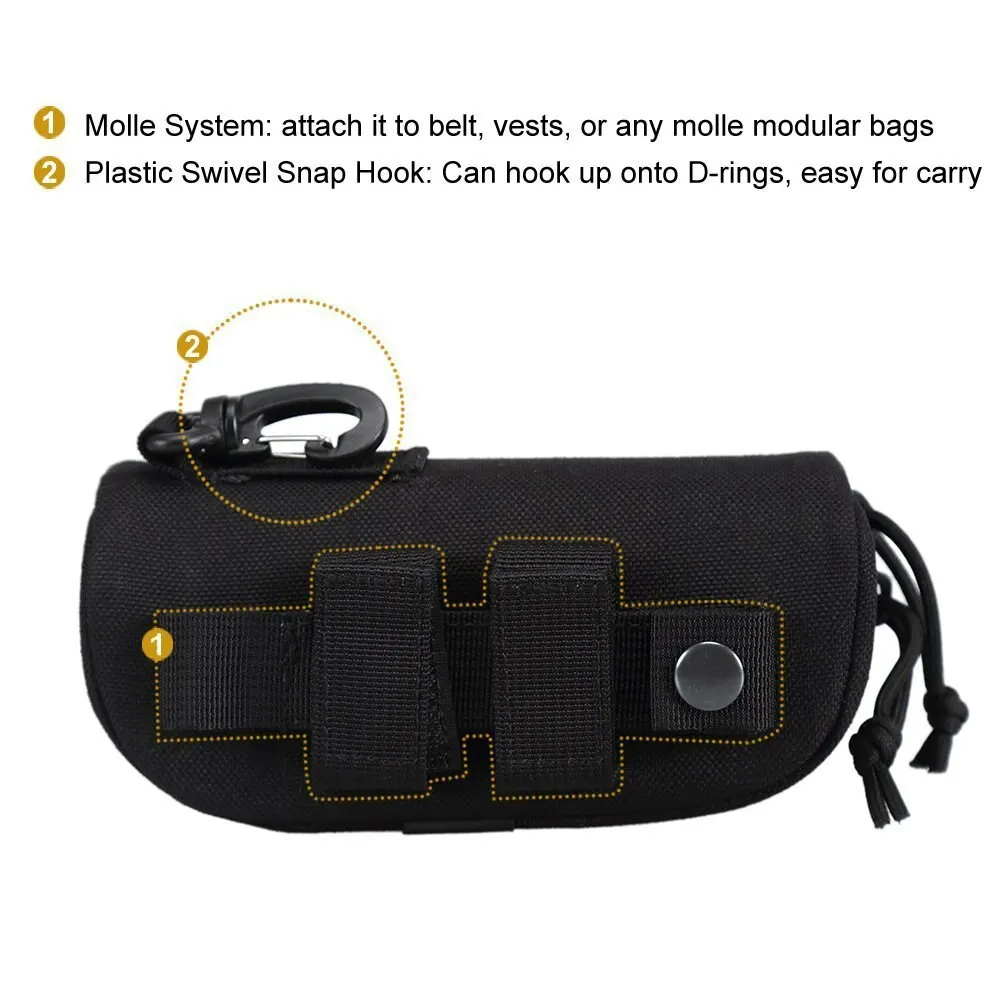 Caso de óculos de sol de caça  - Edc Carry Case avaliação e preço