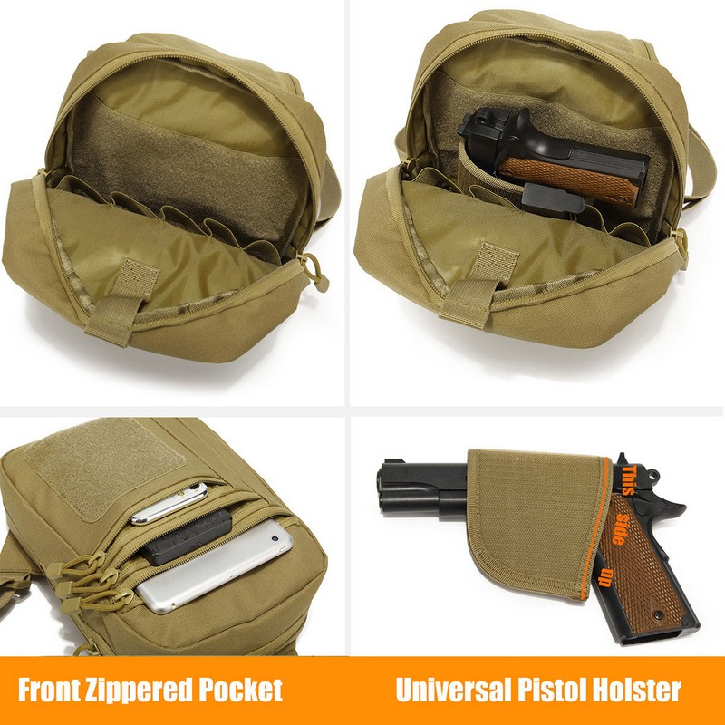 Novo saco de peito tático cold - Edc Carry Pistols avaliação e preço