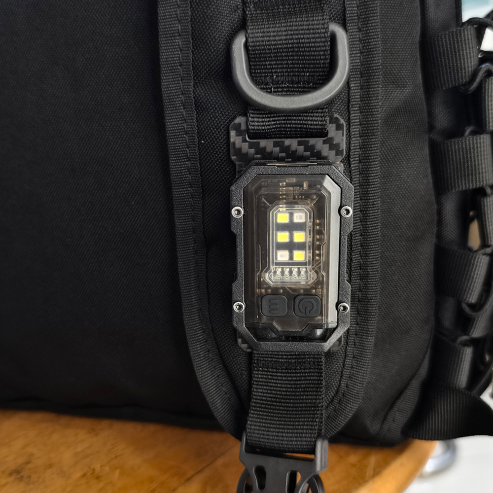 Lanterna tática edc portátil m - Edc Carry Belt avaliação e preço