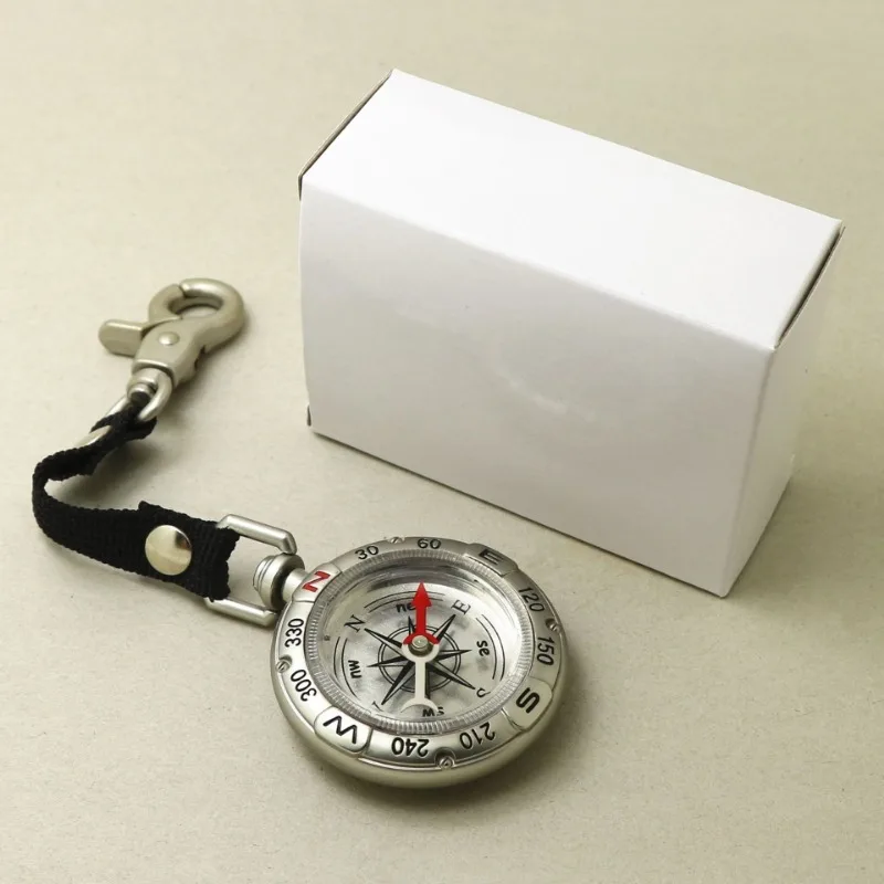 GEFENSI Mini Bússola Com Chave - Compass Keychain Mini avaliação e preço