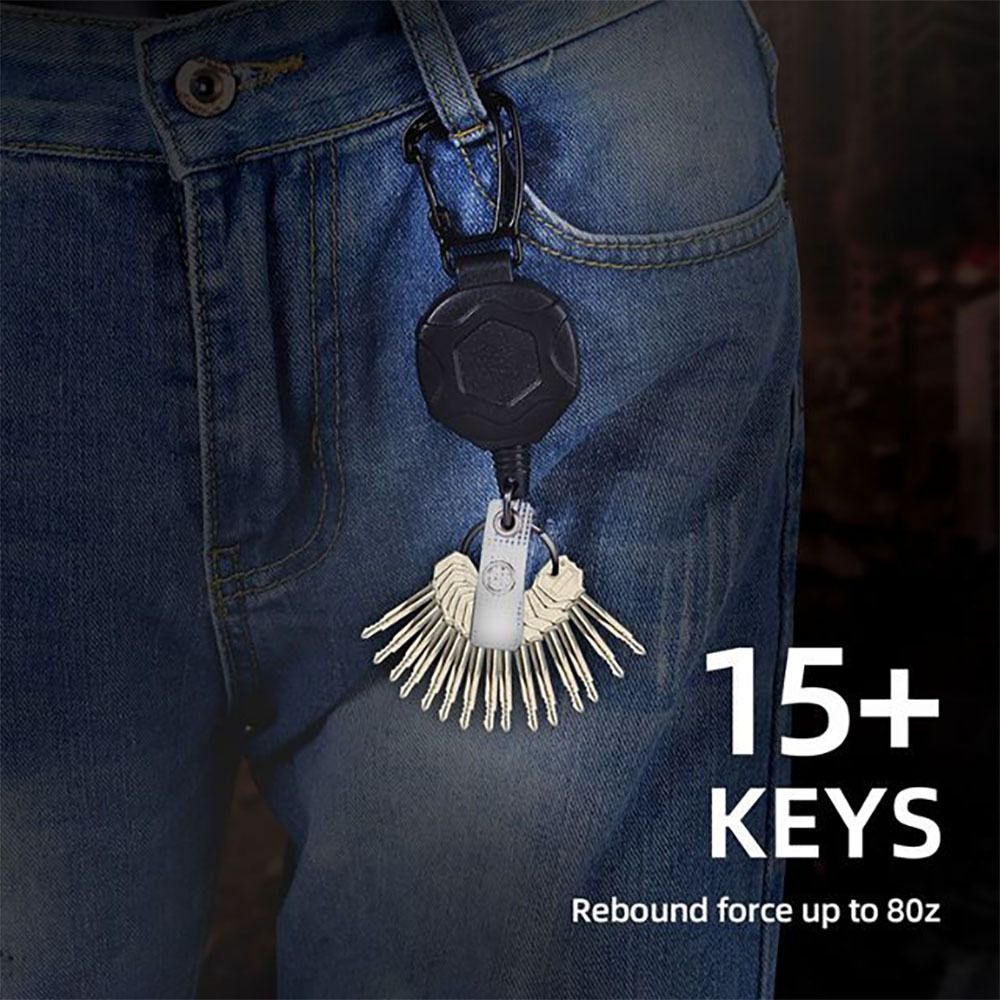 Porta-crachá retrátil com carr - Edc Carry Card avaliação e preço