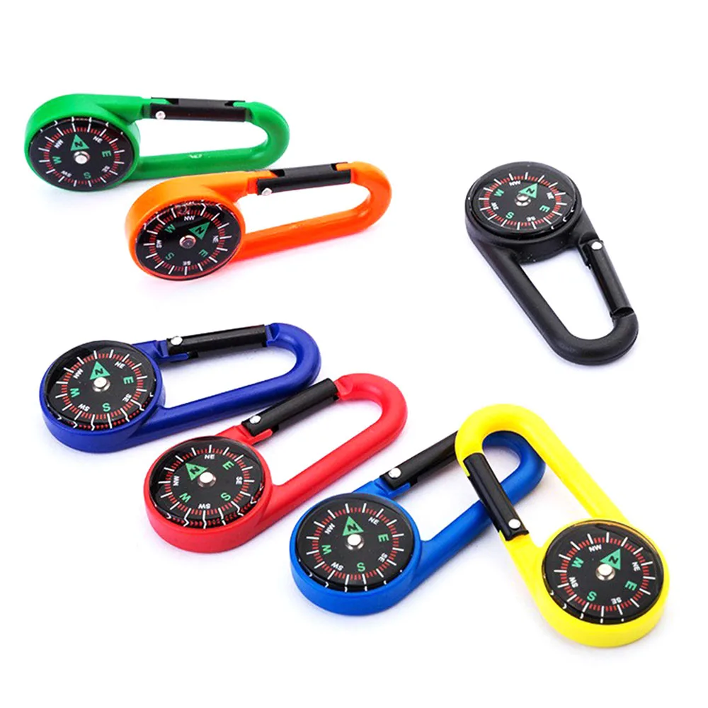 Mini Bússola de Camping com Mo - Compass Keychain Mini avaliação e preço