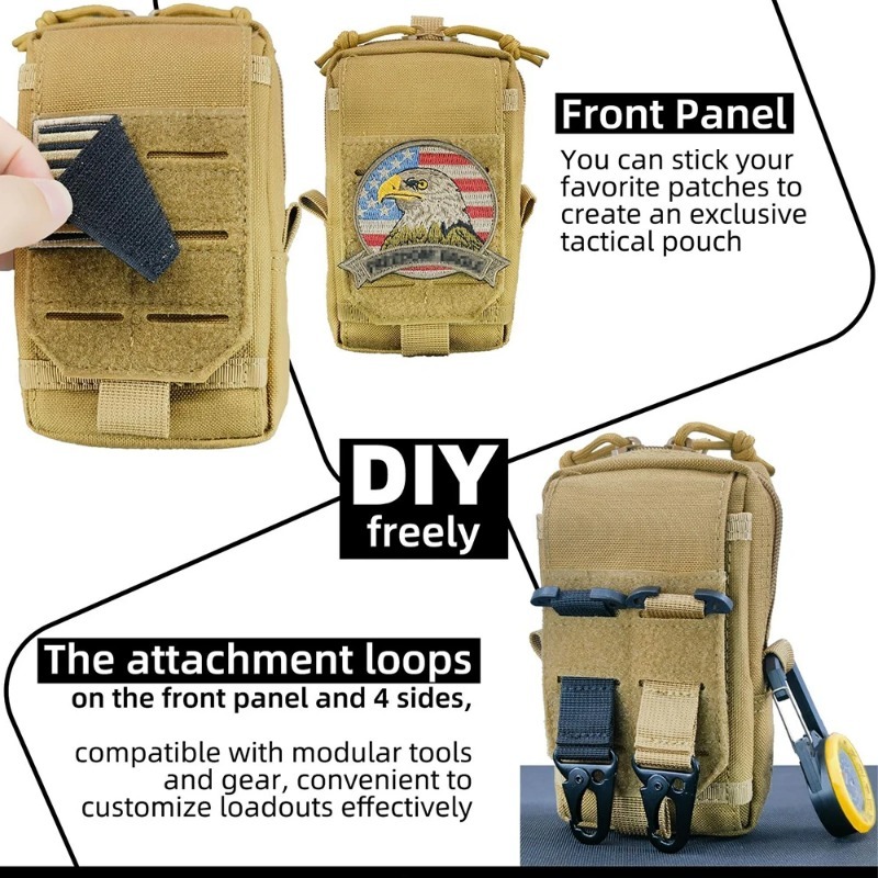 Bolsa Tática MOLLE EDC para Ci - Edc Carry Box avaliação e preço