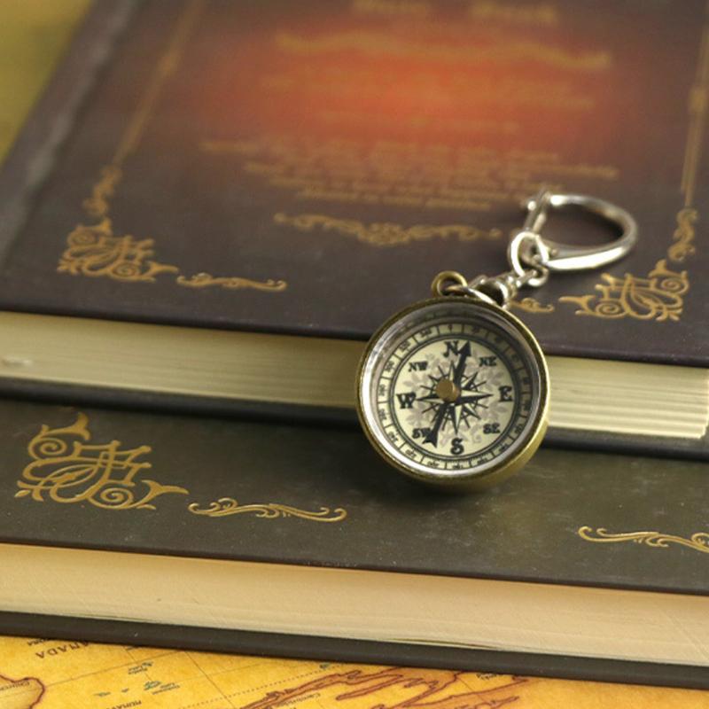 Bússola de Bolso Portátil de L - Compass Keychain Mini avaliação e preço