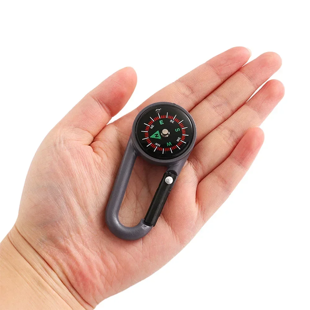Bússola ao ar livre mosquetão  - Compass Keychain Mini avaliação e preço
