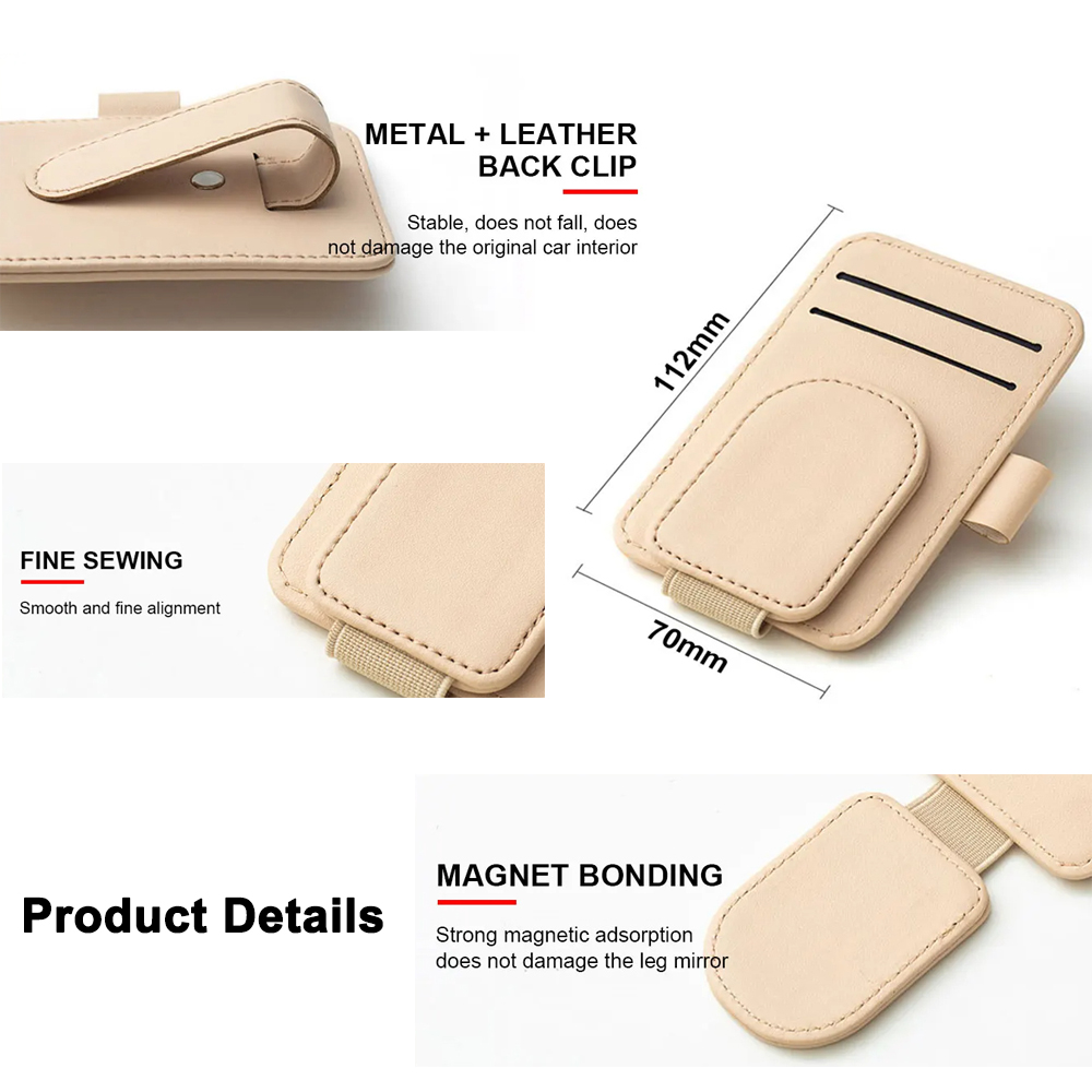 Multifuncional PU Couro Car Su - Edc Carry Pen avaliação e preço