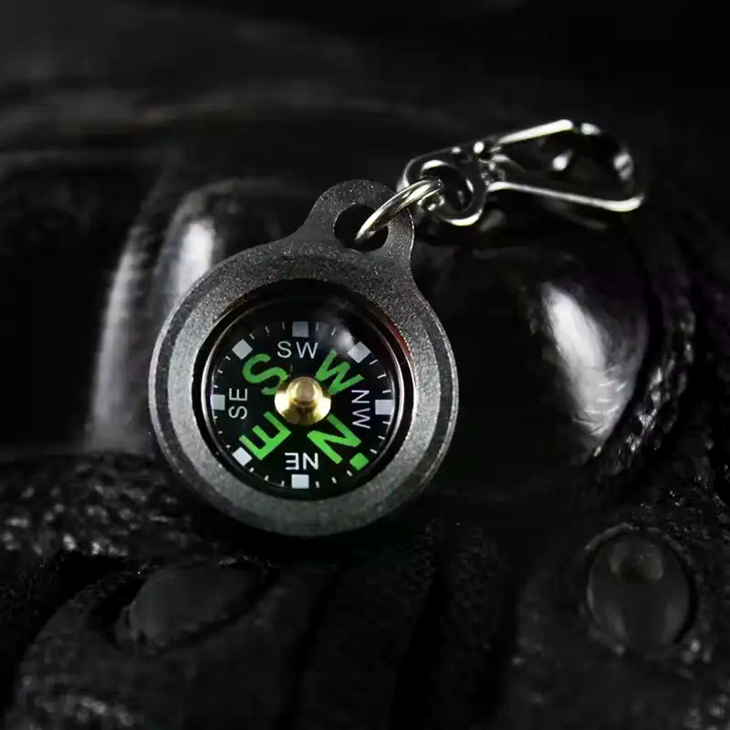 Mini liga de alumínio bússola  - Compass Keychain Mini avaliação e preço