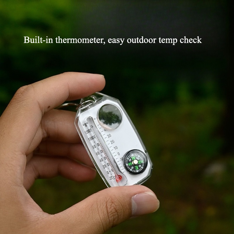 Bússola de Sobrevivência ao Ar - Compass Keychain Mini avaliação e preço