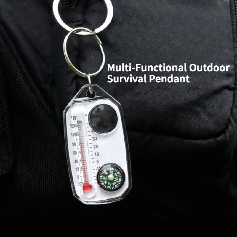 Mini Chaveiro de Sobrevivência - Compass Keychain Mini avaliação e preço