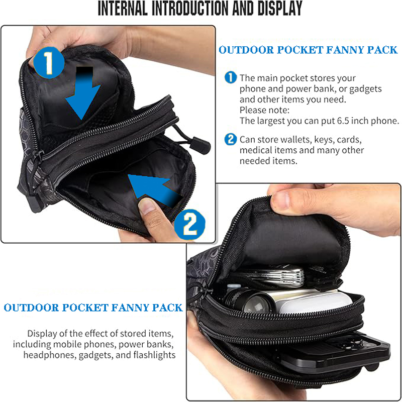 Universal edc tático molle bol - Edc Everyday Carry avaliação e preço